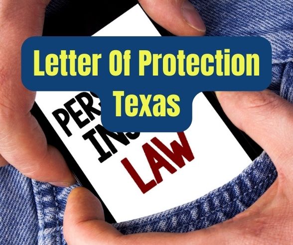Letter Of Protection Texas